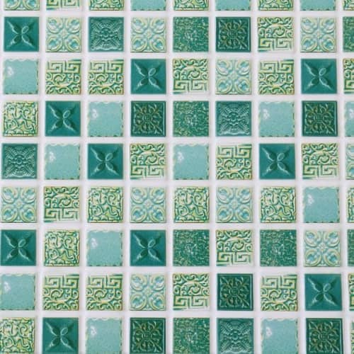 Панель ПВХ Мелон пласт Мозаика прованс 0.955х0.48 м