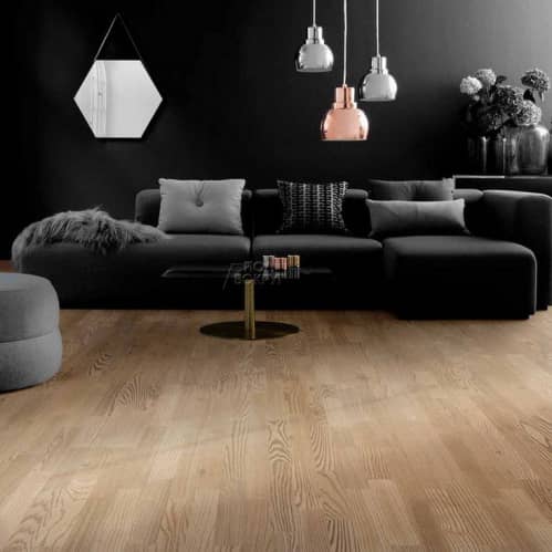 Купить Паркетная доска Tarkett Salsa Premium Ясень Кварц трехполосная брашированная масло по низкой цене