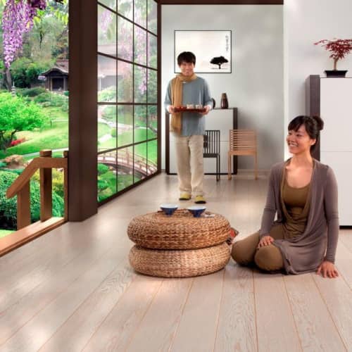 Купить Паркетная доска Tarkett Tango Art Вайолет Токио однополосная брашированная лак по низкой цене