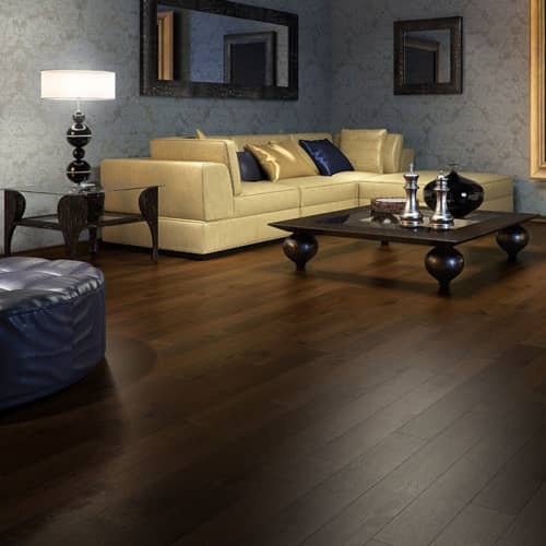 Купить Паркетная доска Barlinek Pure Line Дуб Espresso Piccolo однополосная брашированная лак по низкой цене