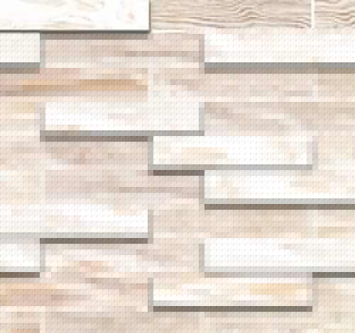 Купить Панель Мелон пласт Дуб беленый ПВХ 0,98х0,48 м по низкой цене