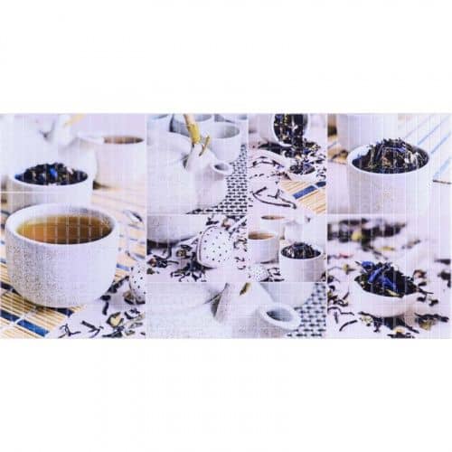 Панель ПВХ Мелон пласт Чайная церемония 0,948х0,48 м