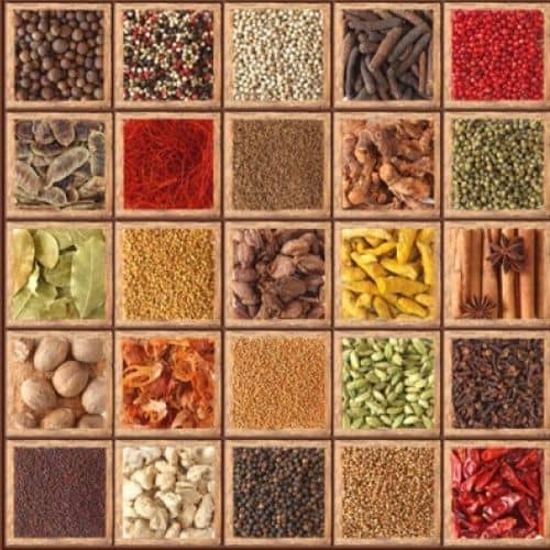 Панель ПВХ Мелон пласт Мозаика Коробка со специями 0.964х0.484 м