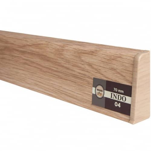 Деревянный, металлический, пластиковый напольный плинтус.