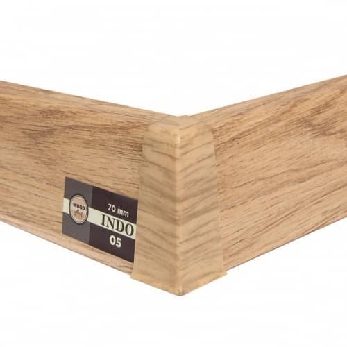 Деревянный, металлический, пластиковый напольный плинтус.