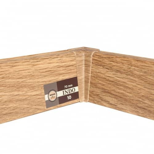 Деревянный, металлический, пластиковый напольный плинтус.