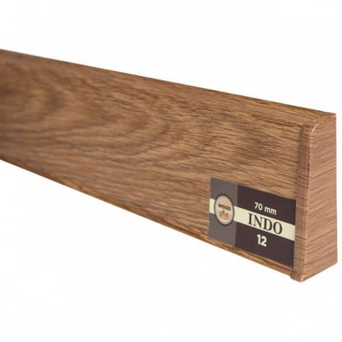 Деревянный, металлический, пластиковый напольный плинтус.