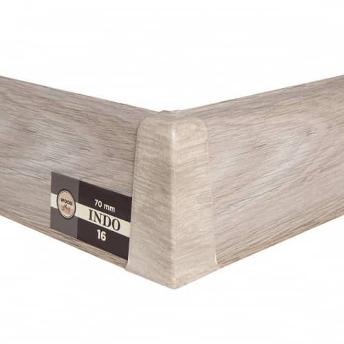 Деревянный, металлический, пластиковый напольный плинтус.