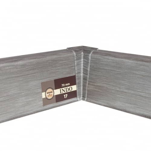 Деревянный, металлический, пластиковый напольный плинтус.