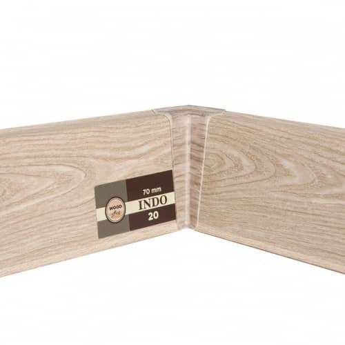 Деревянный, металлический, пластиковый напольный плинтус.