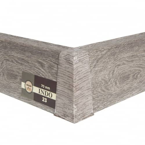 Деревянный, металлический, пластиковый напольный плинтус.