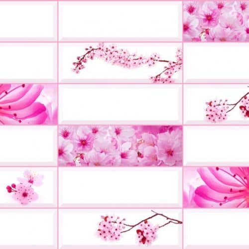 Панель ПВХ Мелон пласт Сакура 0.955х0.48 м