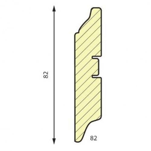 Деревянный, металлический, пластиковый напольный плинтус.
