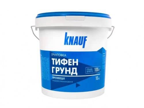 Купить Грунтовка Knauf тифенгрунд универсальная глубокого проникновения 10 кг по низкой цене