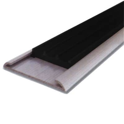 Купить Профиль Евроступень АН-42 противоскользящий алюминиевый черный 42х2500 мм по низкой цене