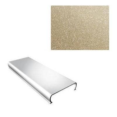 Купить Потолок реечный Cesal S-150 Стандарт 010В золотистый жемчуг 4 м по низкой цене