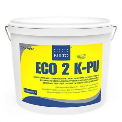 Купить Клей Kiilto ЭКО 2K PU Полиуретан для паркета компонент A по низкой цене