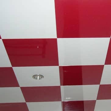 Купить Потолок кассетный Cesal Бордо 002В 300x300 мм по низкой цене