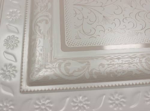 Купить Потолок кассетный Cesal К90 Весна 056D объемный 300х300 мм по низкой цене