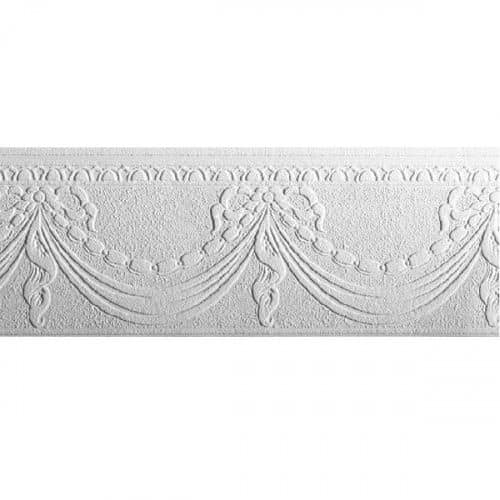 Купить Бордюр Marburg Patent Decor 1836 виниловый на флизелиновой основе под покраску по низкой цене