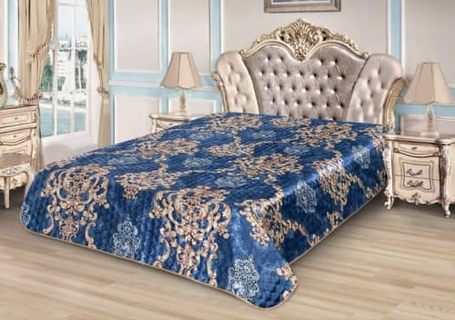 Купить Покрывало Этель Вензеля евро макси, иск. шёлк 3626931 220х240 см по низкой цене