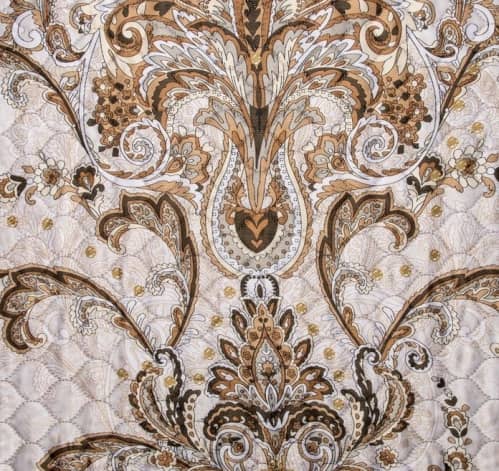 Купить Покрывало Этель Королевский узор евро макси, иск. шёлк 3626939 220х240 см по низкой цене