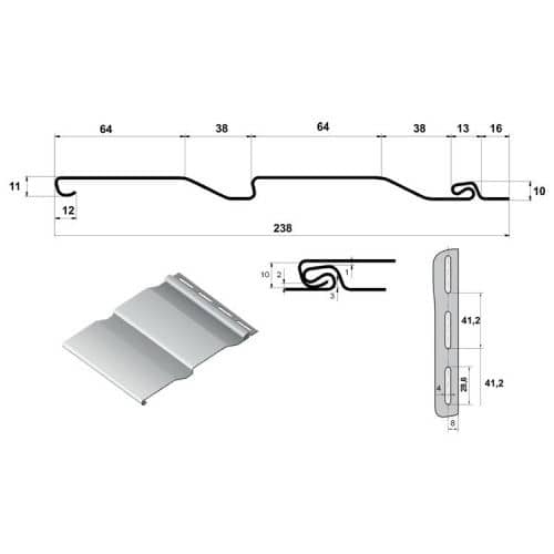 Купить Сайдинг Grand Line Amerika Корабельная доска D4 виниловый, белый, 3000 мм для наружной отделки дома по низкой цене