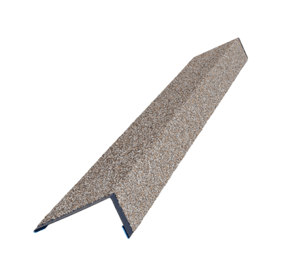 Купить Наличник Технониколь Hauberk Песчаный оконный металлический 1250х100х50 мм для наружной отделки дома по низкой цене