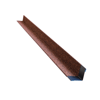Купить Уголок Технониколь Hauberk Терракотовый внутренний металлический 1250х50х50 мм для наружной отделки дома по низкой цене