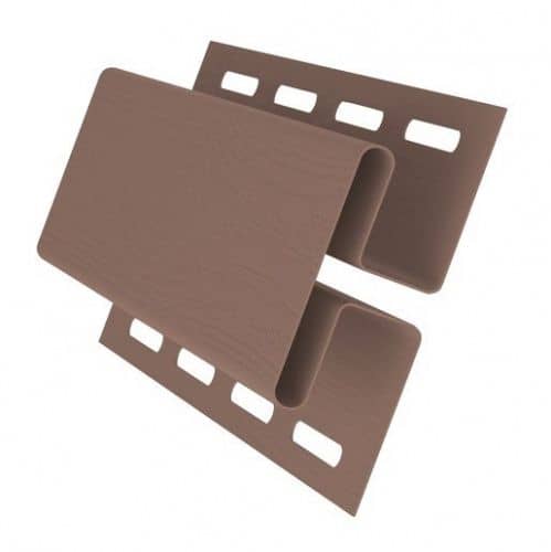 Купить H-профиль Grand Line соединительный темно-бежевый 3000 мм для наружной отделки дома по низкой цене