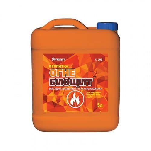 Купить Огнебиозащита Оптимист ОГНЕ-БИОЩИТ C403 2 группа 5 л по низкой цене