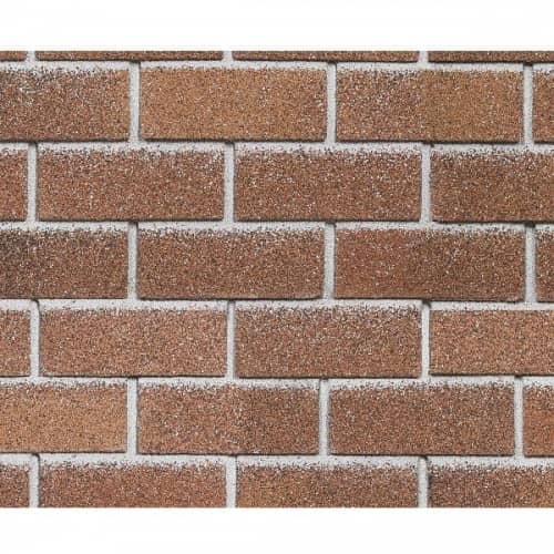 Купить Плитка Технониколь Hauberk Красный кирпич фасадная 1000х250х3,3 мм для наружной отделки дома по низкой цене
