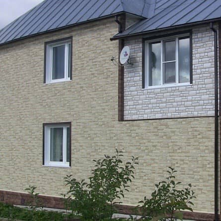 Купить Панель Docke Stein фасадная Янтарная 1098х400 мм для наружной отделки дома по низкой цене