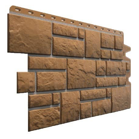 Купить Панель Docke Burg фасадная Кукурузная 946х445 мм для наружной отделки дома по низкой цене