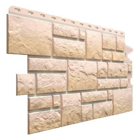 Купить Панель Docke Burg фасадная Песчаная 946х445 мм для наружной отделки дома по низкой цене