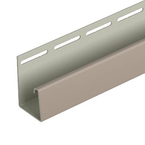 Купить J-профиль Docke фасадный Бежевый жженый 3050 мм для наружной отделки дома по низкой цене