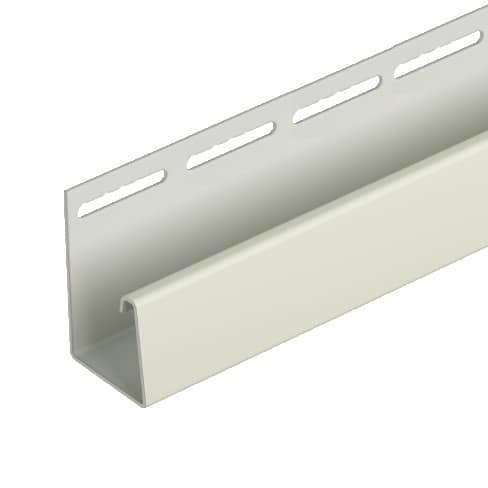 Купить J-профиль Docke фасадный Слоновая кость 3050 мм для наружной отделки дома по низкой цене