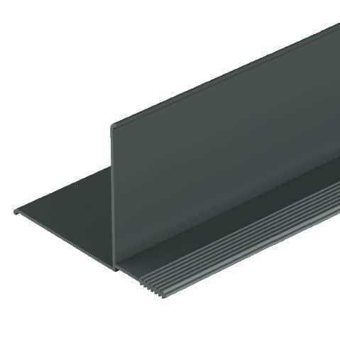 Купить Угол Docke внутренний фасадный Графитовый 3050 мм для наружной отделки дома по низкой цене