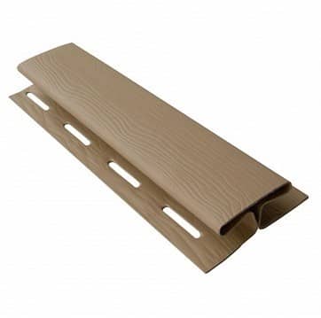 Купить H-профиль Доломит соединительный Орех 3050 мм для наружной отделки дома по низкой цене
