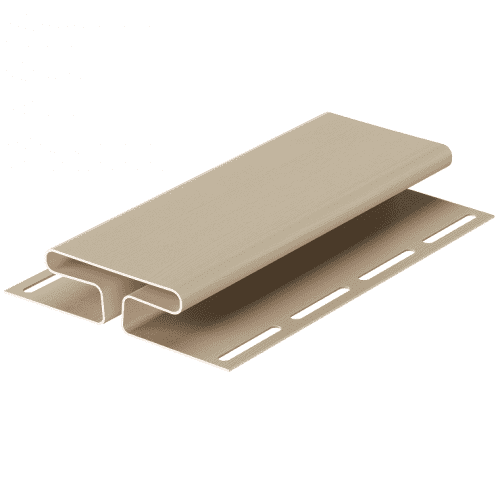 Купить H-профиль Docke соединительный Крем-брюле 3050 мм для наружной отделки дома по низкой цене