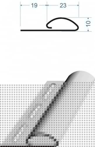 Купить Планка Docke финишная Каштан 3050 мм для наружной отделки дома по низкой цене