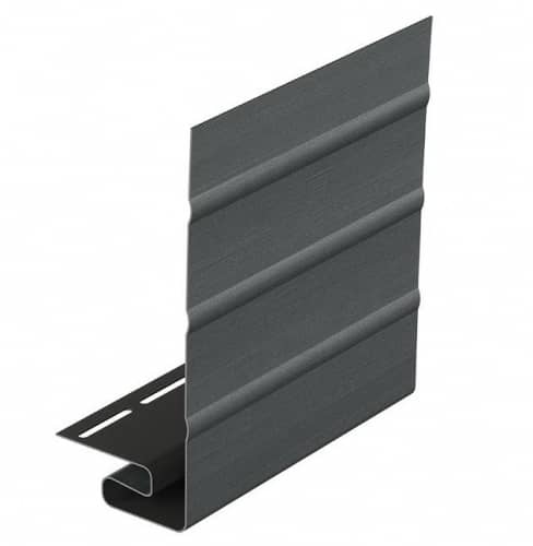 Купить J-фаска Docke Графит 3050 мм для наружной отделки дома по низкой цене