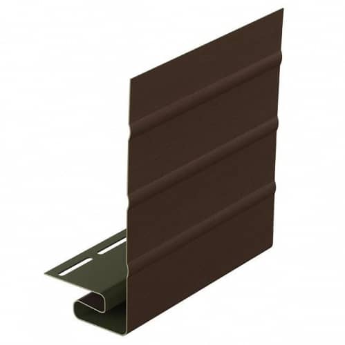 Купить J-фаска Docke Каштан 3050 мм для наружной отделки дома по низкой цене
