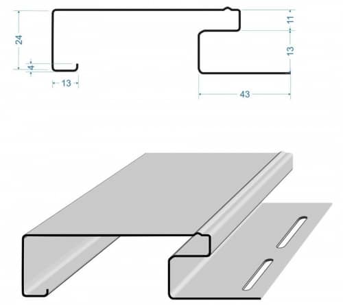 Купить Наличник Docke Шоколад 89х3660 мм для наружной отделки дома по низкой цене