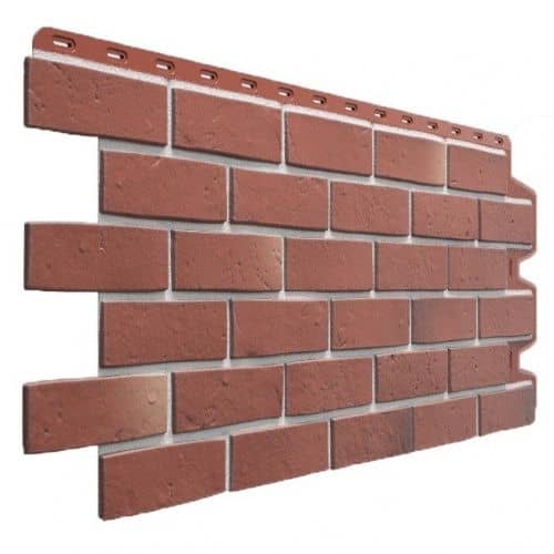 Купить Панель Docke Berg фасадная Рубиновая 1015х434 мм для наружной отделки дома по низкой цене