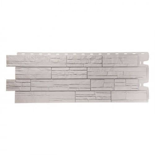 Купить Панель Docke Stein фасадная Молочная 1098х400 мм для наружной отделки дома по низкой цене