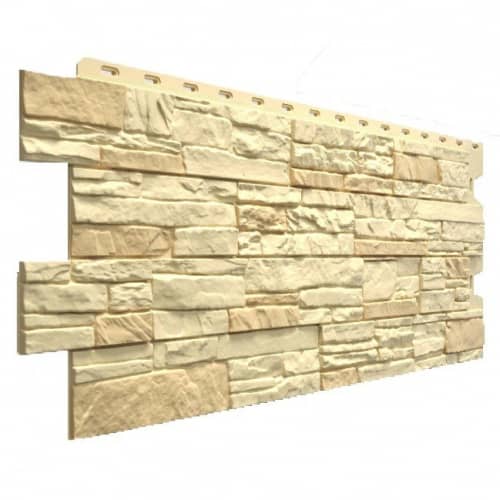 Купить Панель Docke Stein фасадная Янтарная 1098х400 мм для наружной отделки дома по низкой цене