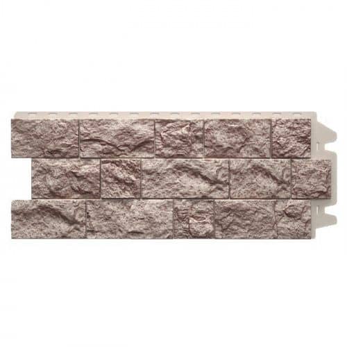 Купить Панель Docke Fels фасадная Перламутровый 1052х425 мм для наружной отделки дома по низкой цене