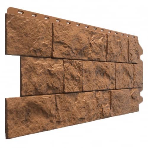 Купить Панель Docke Fels фасадная Терракотовый 1052х425 мм для наружной отделки дома по низкой цене