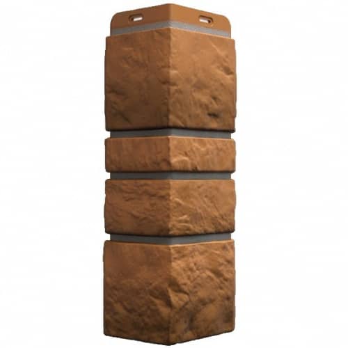 Купить Угол Docke Burg внешний Кукурузный 445 мм для наружной отделки дома по низкой цене